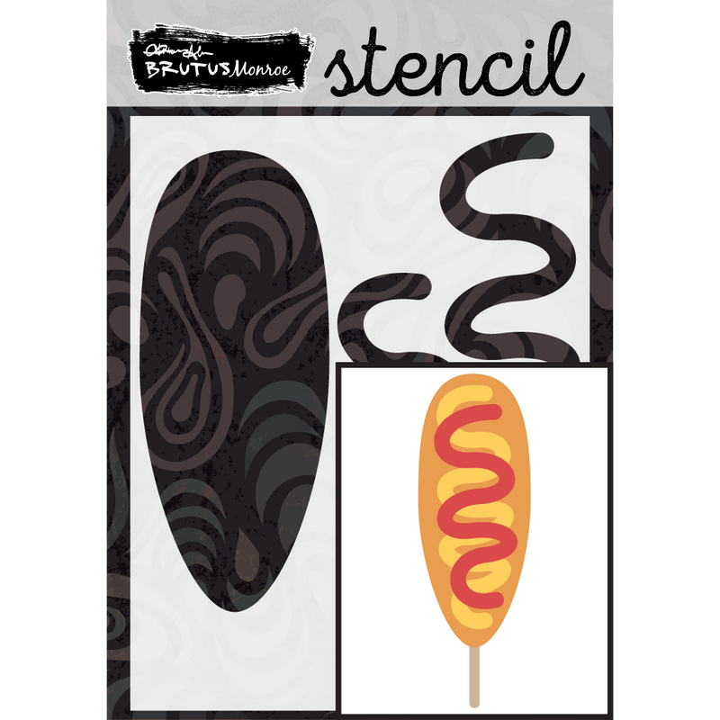 Corndog | A2 Stencil