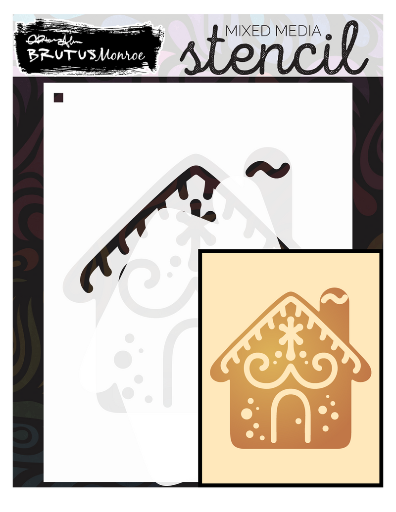 Gingerbread House | A2 Layering Stencil