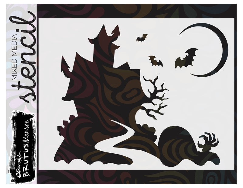 Paranormal Photo | A2 Stencil | Firework Frenzy