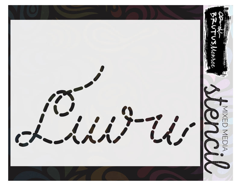 Luv U | A2 Stencil