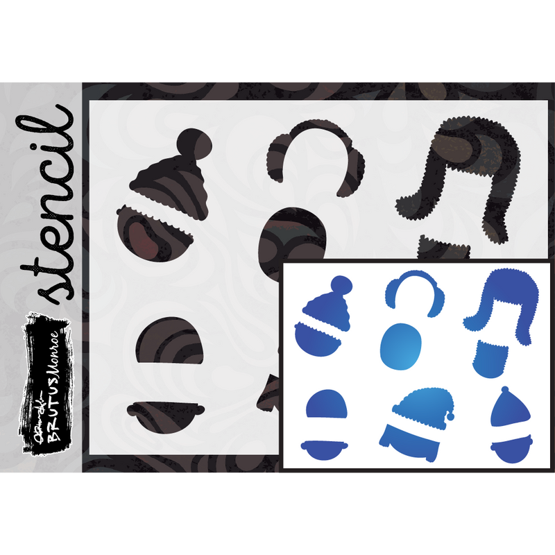 Ski Trip | A2 Coordinating Stencil
