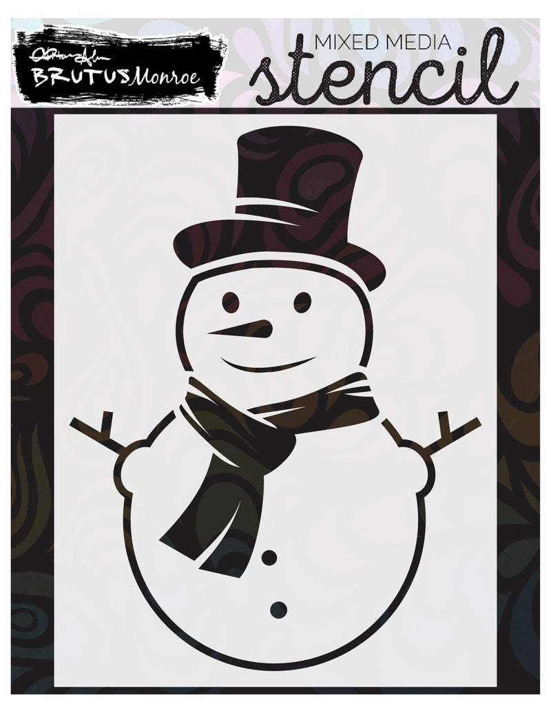 Snowman | A2 Stencil
