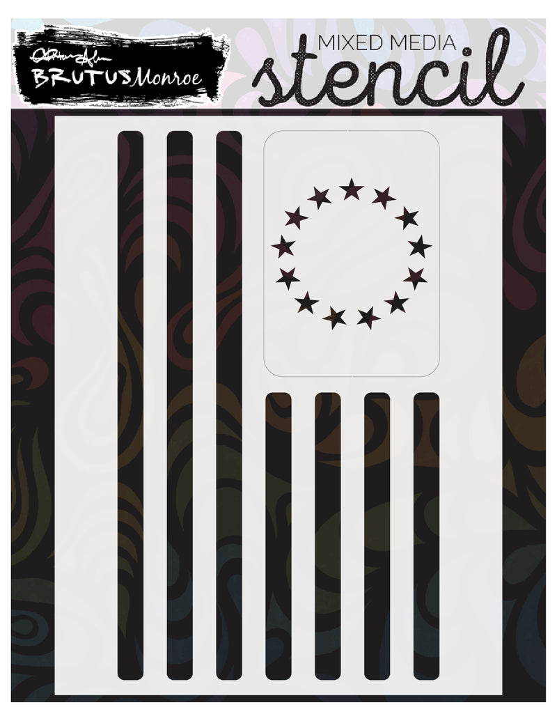 Stars and Stripes | A2 Stencil