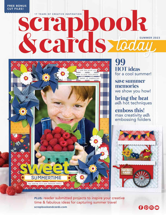 Scrapbook & Cards Today Summer 2023 Magazine