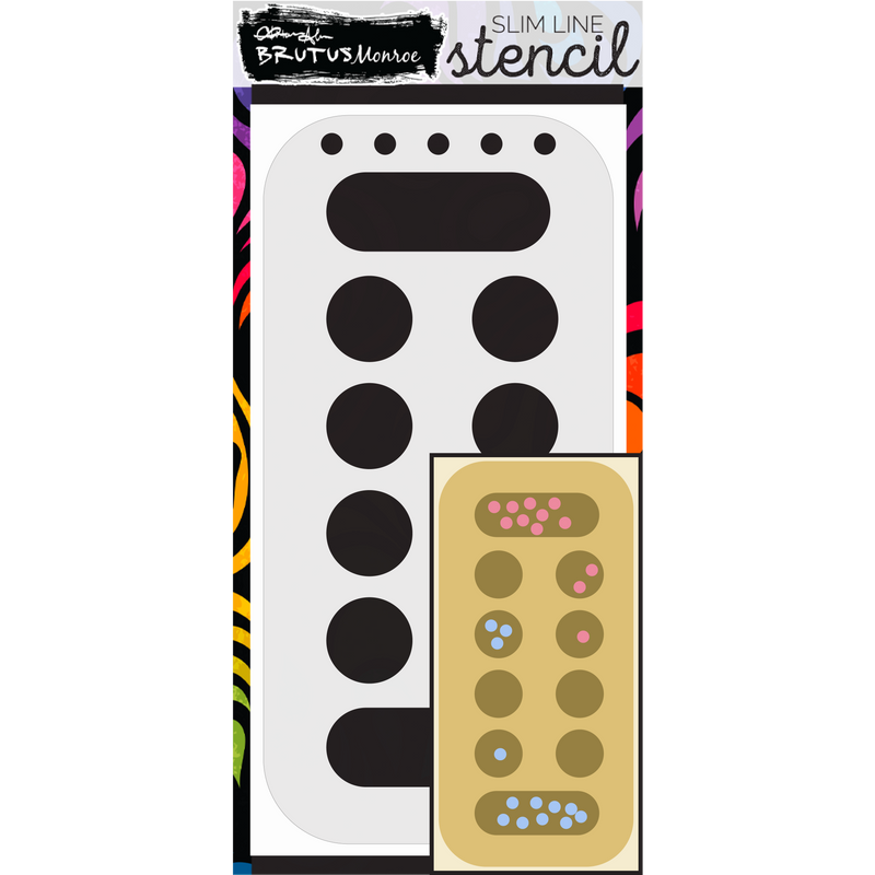 Mancala | Slimline Layering Stencil