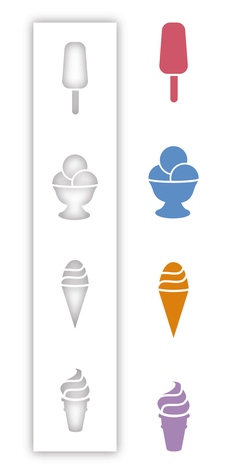 Frozen Treats | Slide Show Stencil