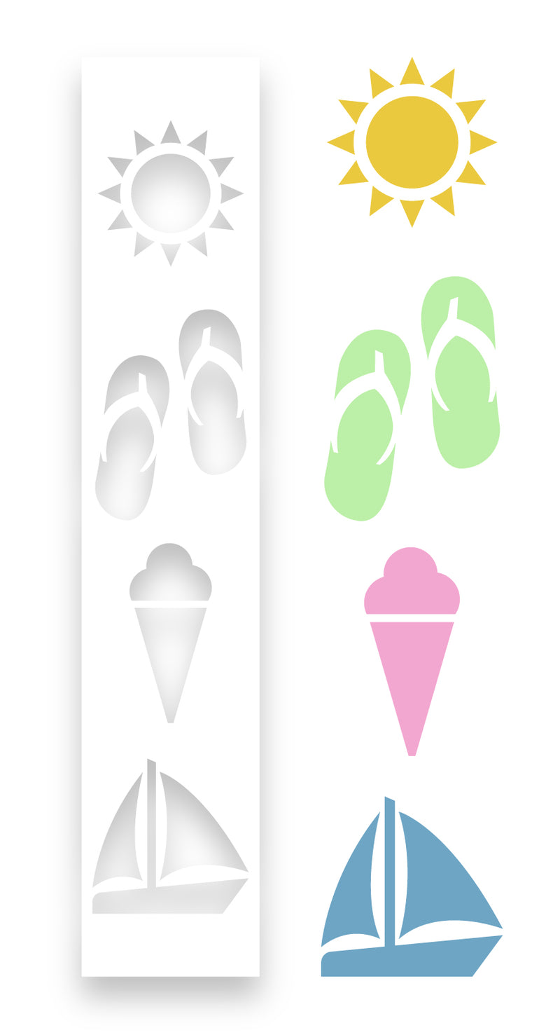 Summer Vibes | Slide Stencil