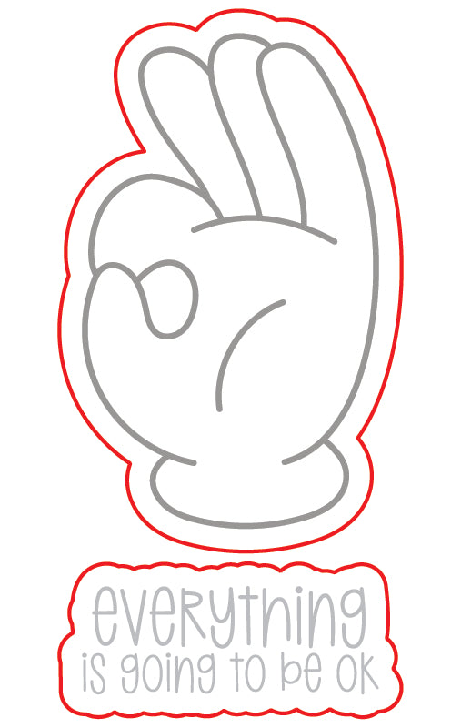 Be Ok  | Digital Cut File