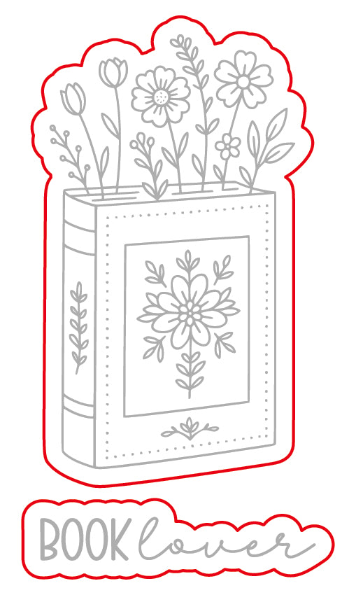 Book Lover | Digital Cut File