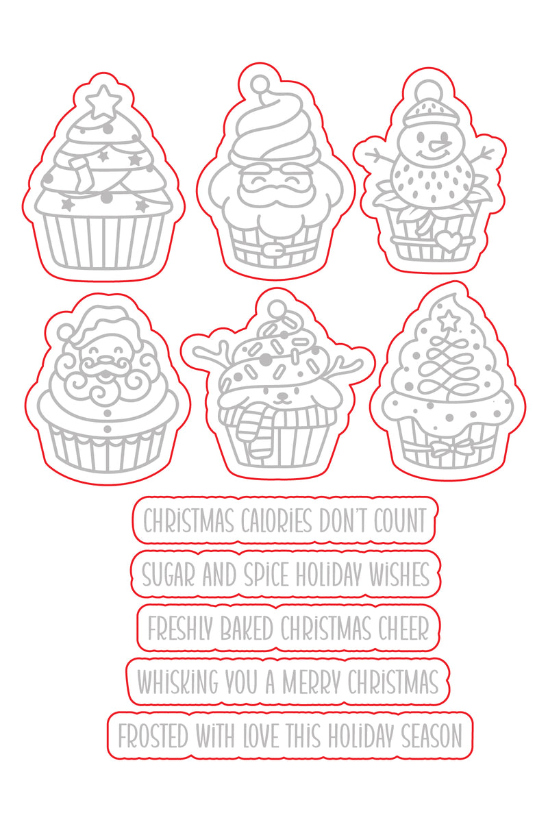 Christmas Calories | Digital Cut File