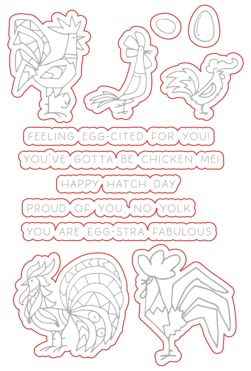 Egg-stra Fabulous | Digital Cut File