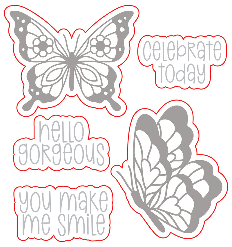 Gorgeous Butterflies | Digital Cut File