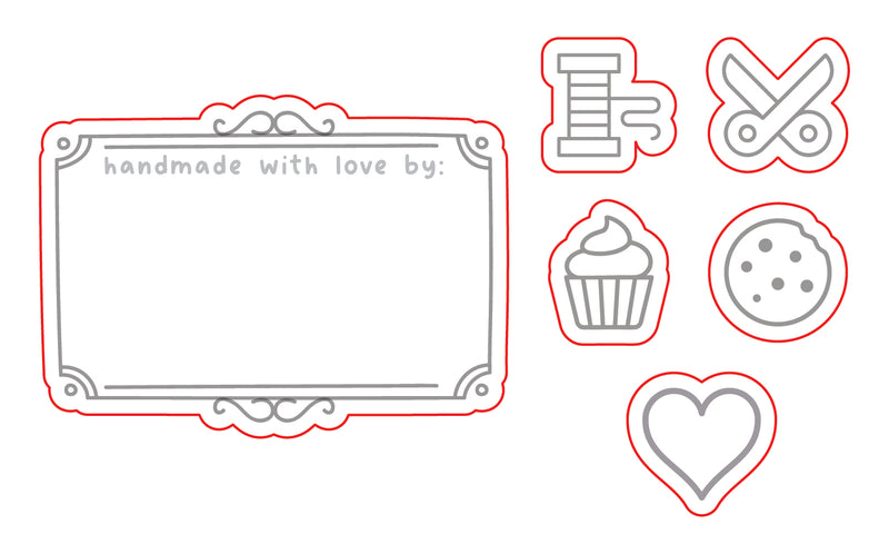 Handmade with Love | Digital Cut File