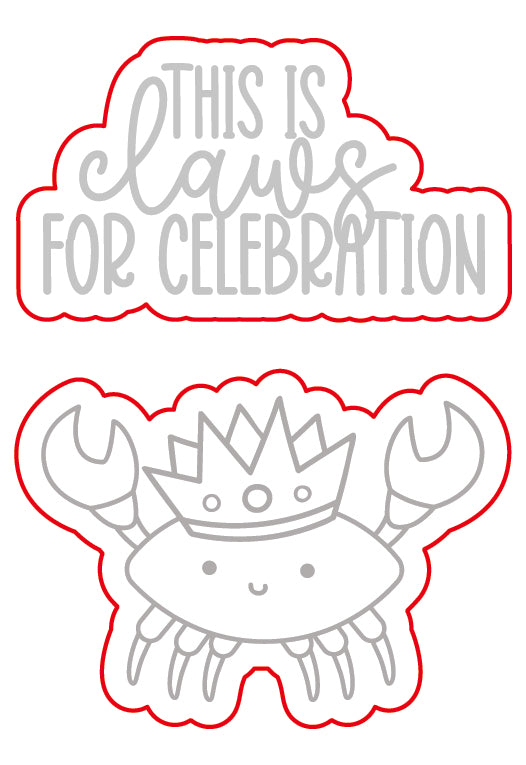 Happy Crab  | Digital Cut File