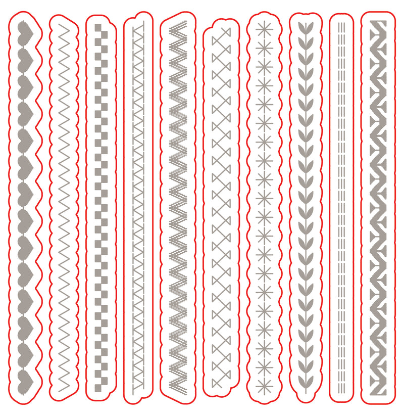 Happy Threads | Digital Cut File