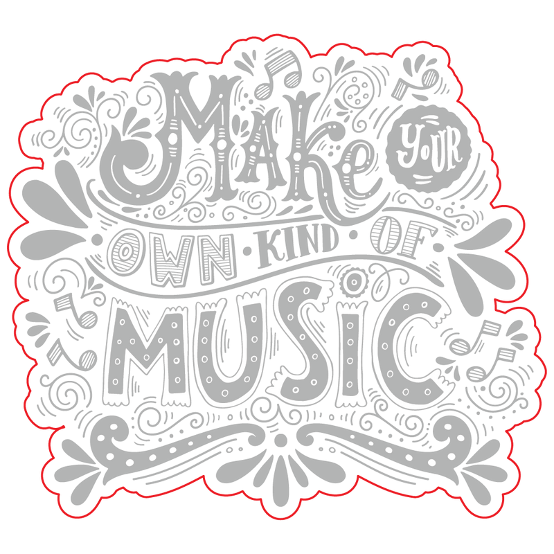 Make Music | 4x4 Stamp Set