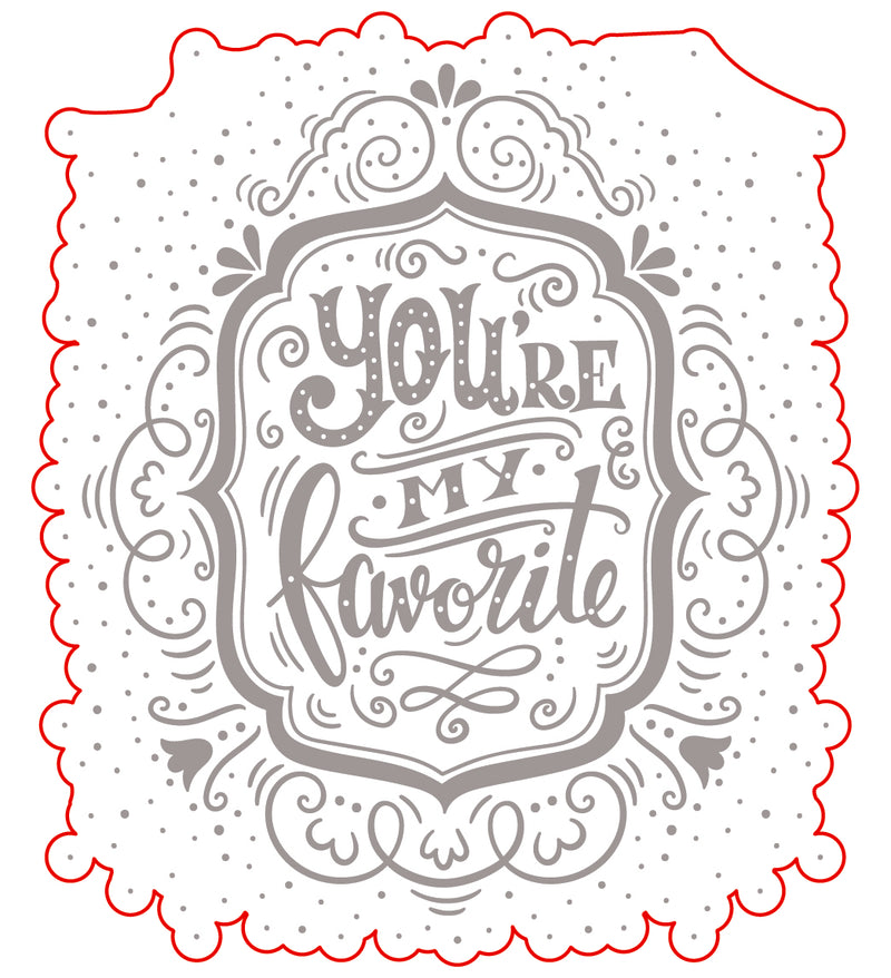 My Favorite | Digital Cut File