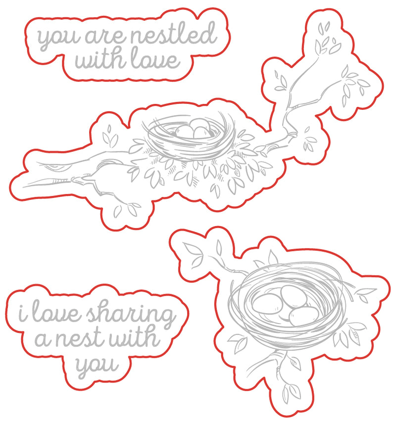 Nested | Digital Cut File