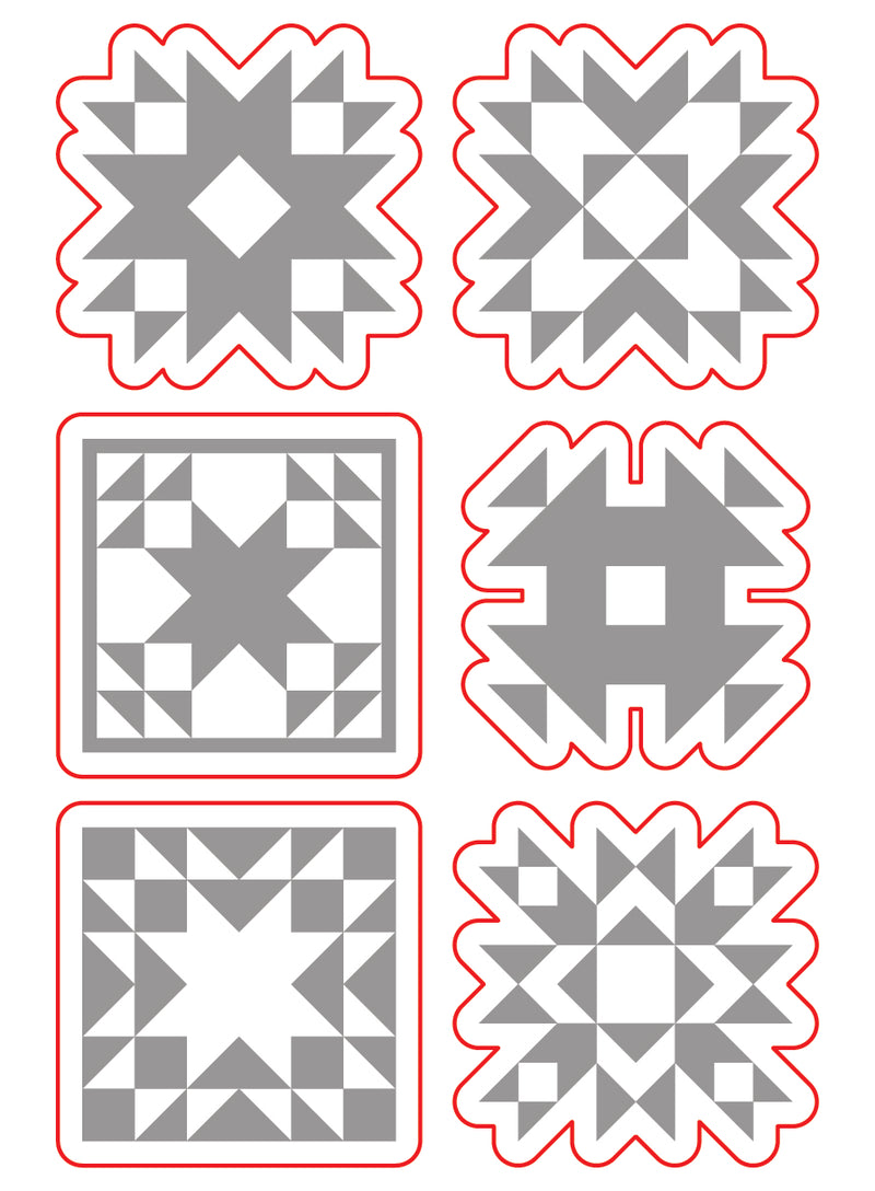 Patchwork Pieces | Digital Cut File