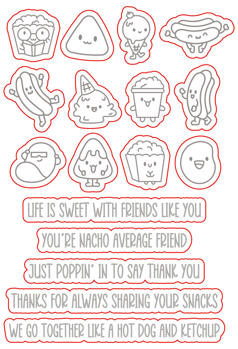 Snackin' | Digital Cut File