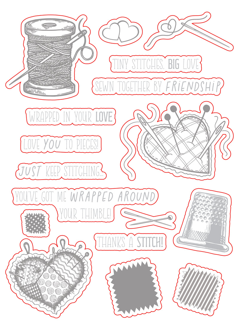 Stitched with Love | Digital Cut FIle