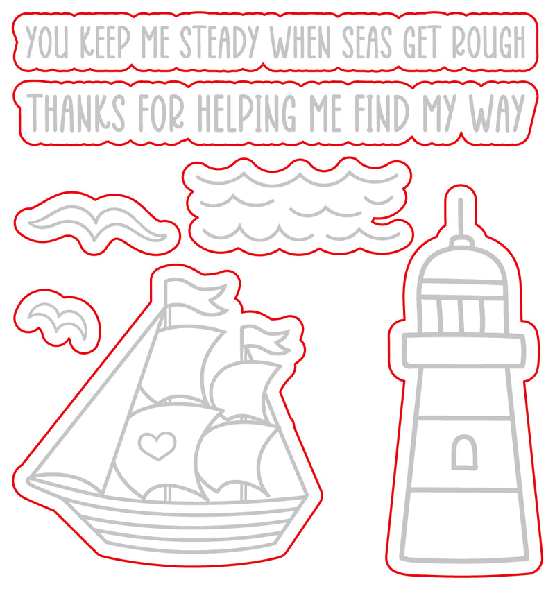 Thanks for Sailing  | Digital Cut File