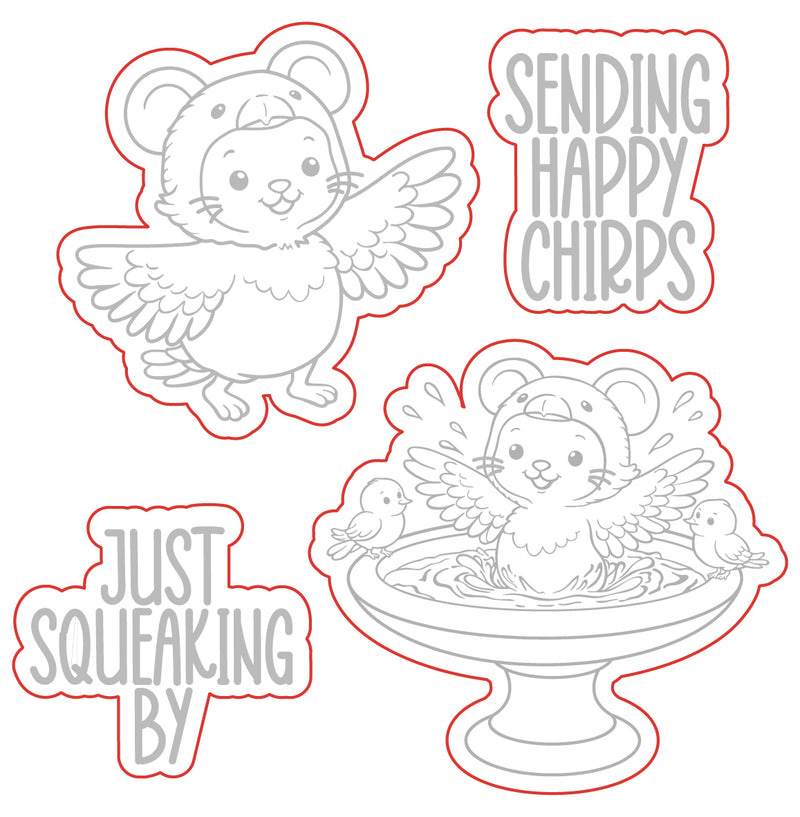 Theodore's Flight | Digital Cut File