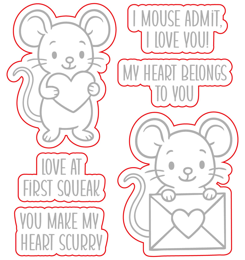 Theodore's Valentine | Digital Cut File