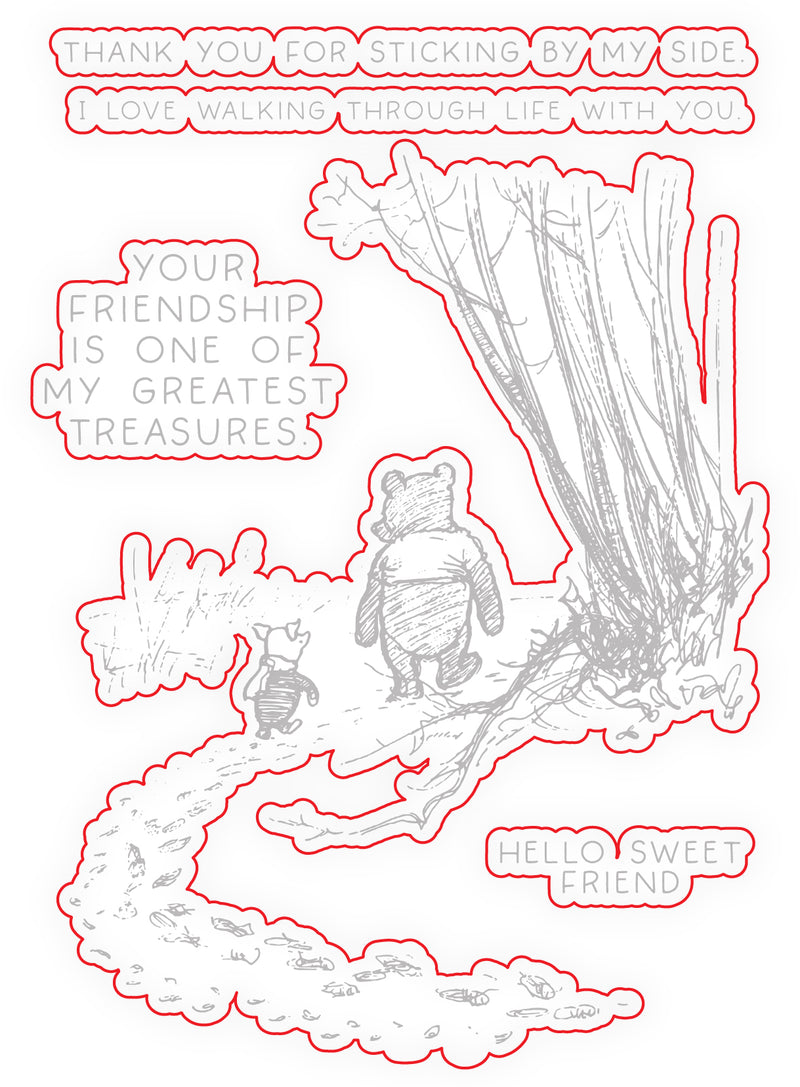 Treasured Friendship | Digital Cut File