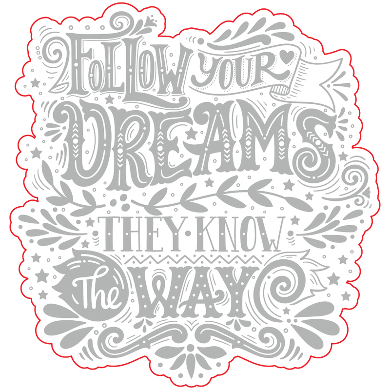 Dreams Know the Way | 4x4 Stamp Set