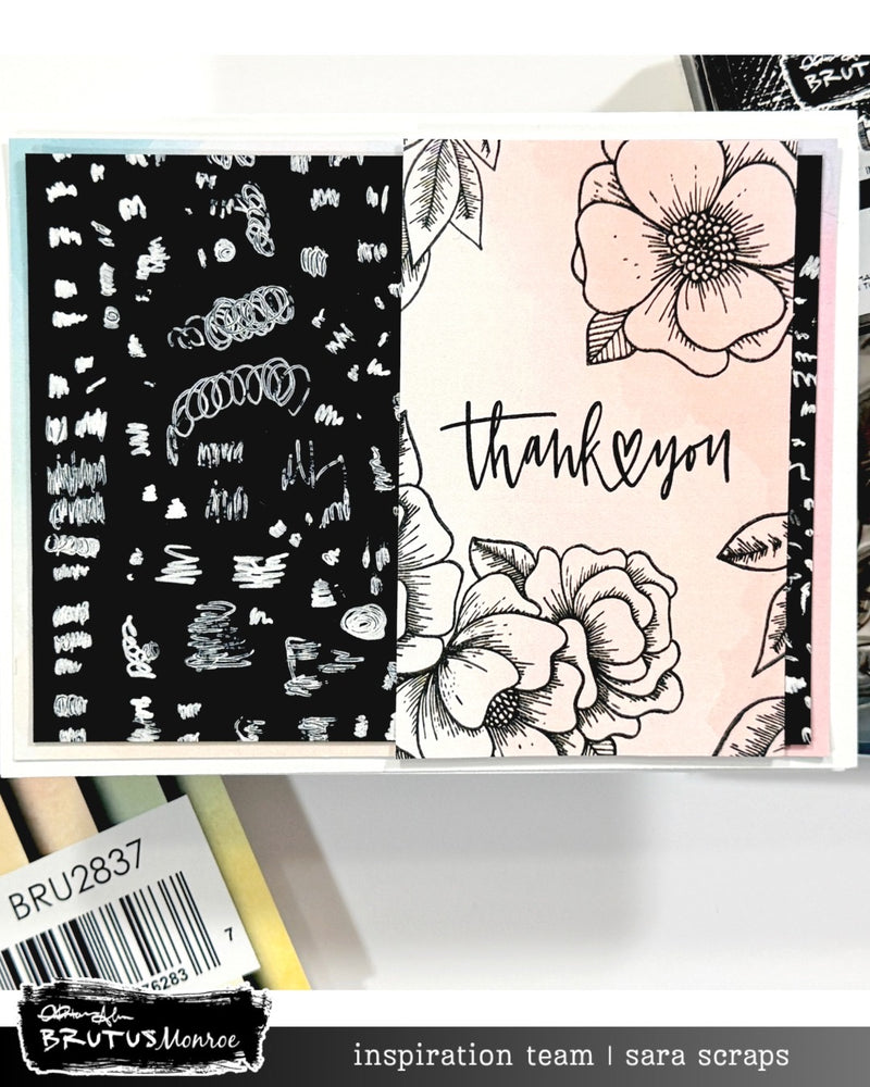 Thank You Florals | 4x6 Stamp Set