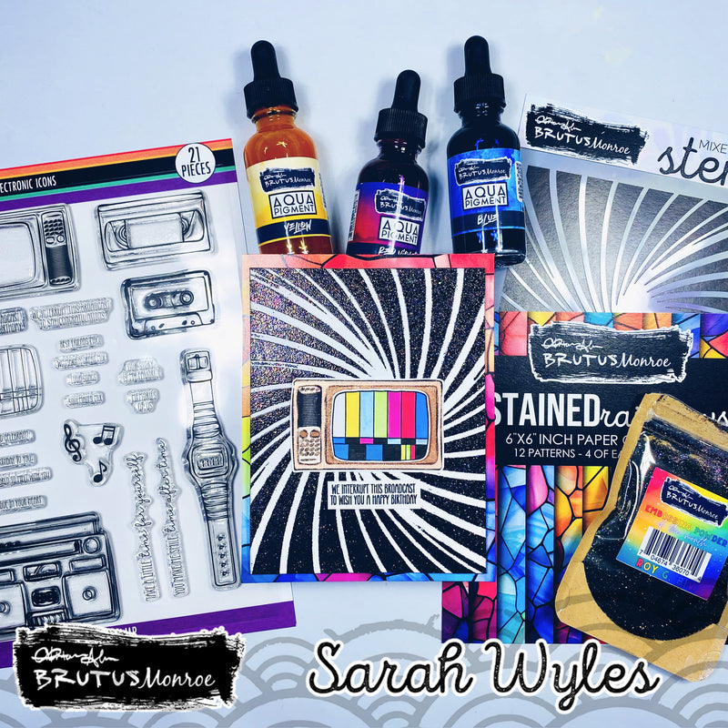 Electronic Icons | 6x8 Stamp