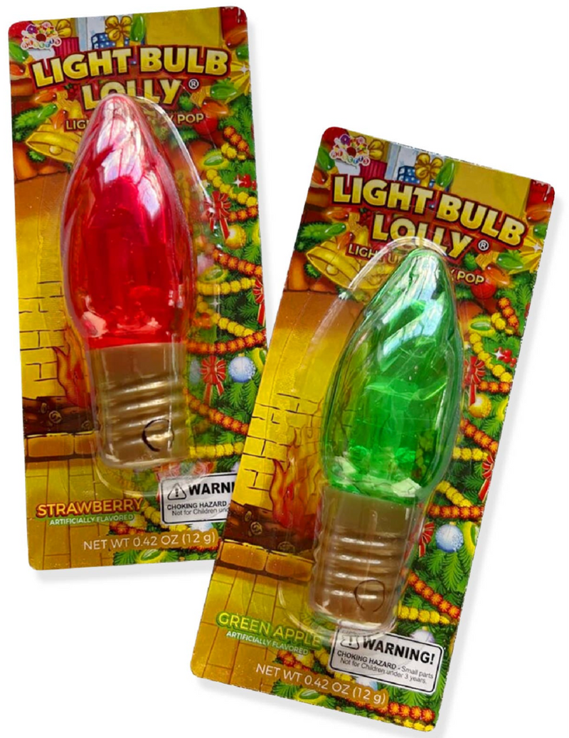 Light Bulb Lollies
