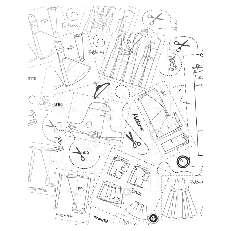 Sewn Patterns | Acetate
