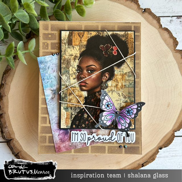 Gorgeous Butterflies | 4x4 Stamp