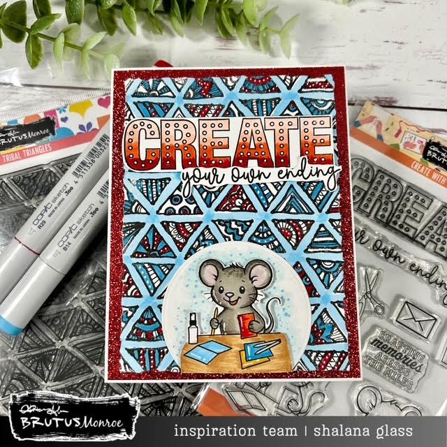 Tribal Triangles | 6x6 Stamp Set