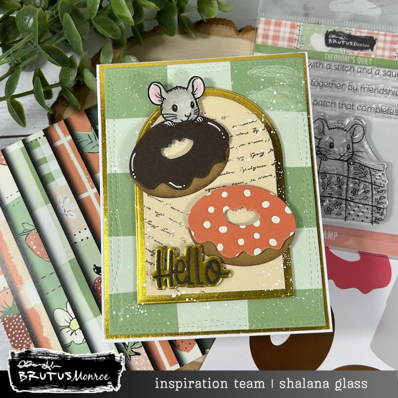 Theodore's Quilt | 4x4 Stamp Set