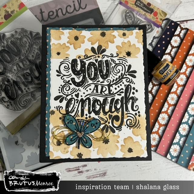 You are Enough | 4x4 Stamp Set