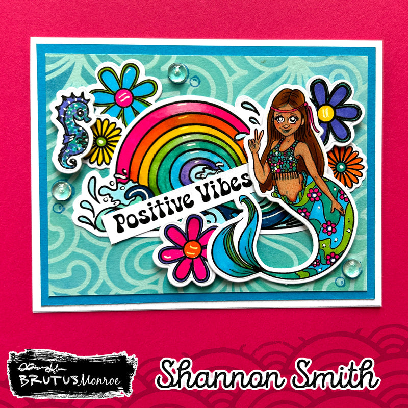 Rainbow Splash | Stamp & Die Bundle