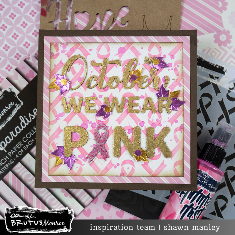 Pink October | Chipboard