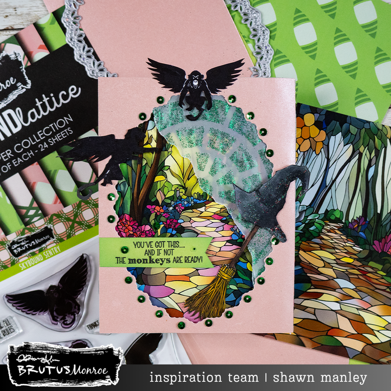 Bubbles and Broomsticks | 6x8 Stamp Set