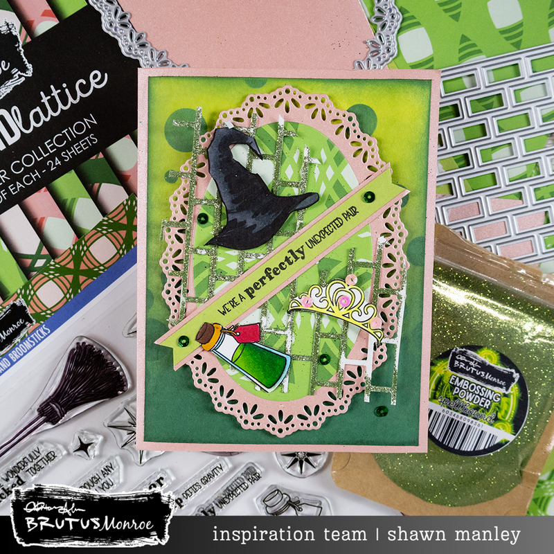 Bubbles and Broomsticks | 6x8 Stamp Set