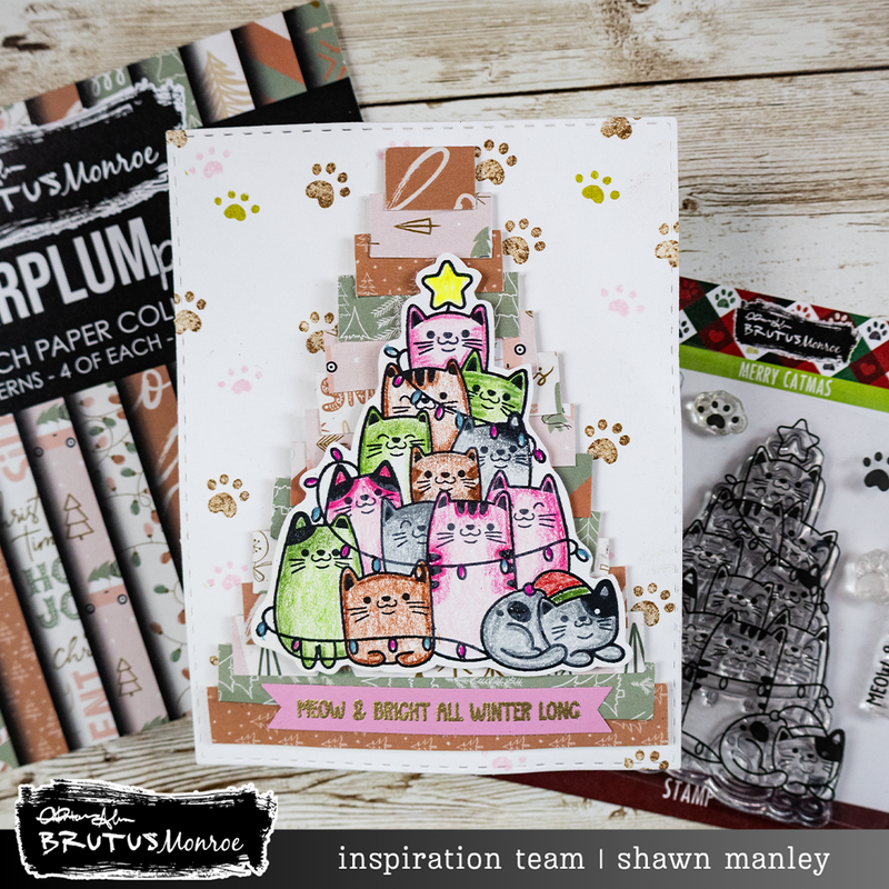 Merry Catmas | 4x4 Stamp Set