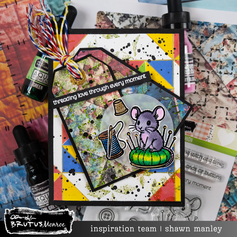 Theodore's Cushion | 4x4 Stamp Set