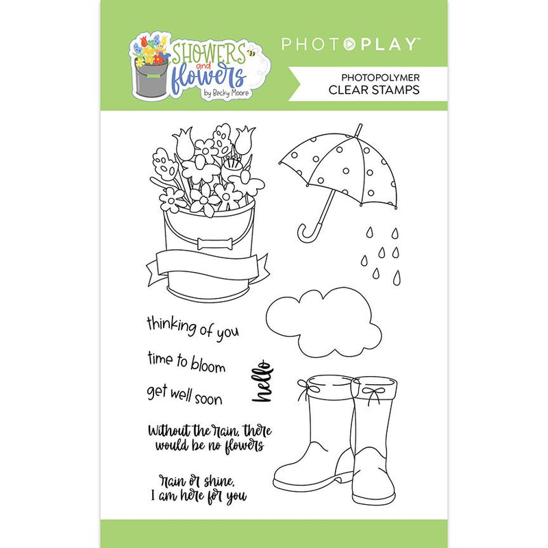 PhotoPlay | Showers and Flowers | Stamp Set
