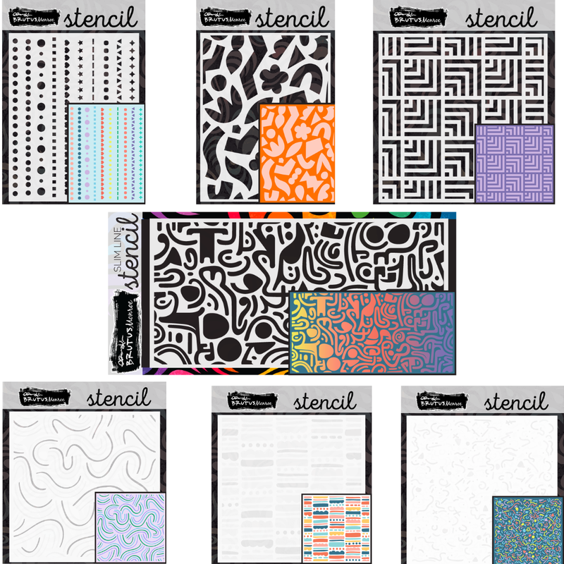 Simple Sentimental Stencil Bundle
