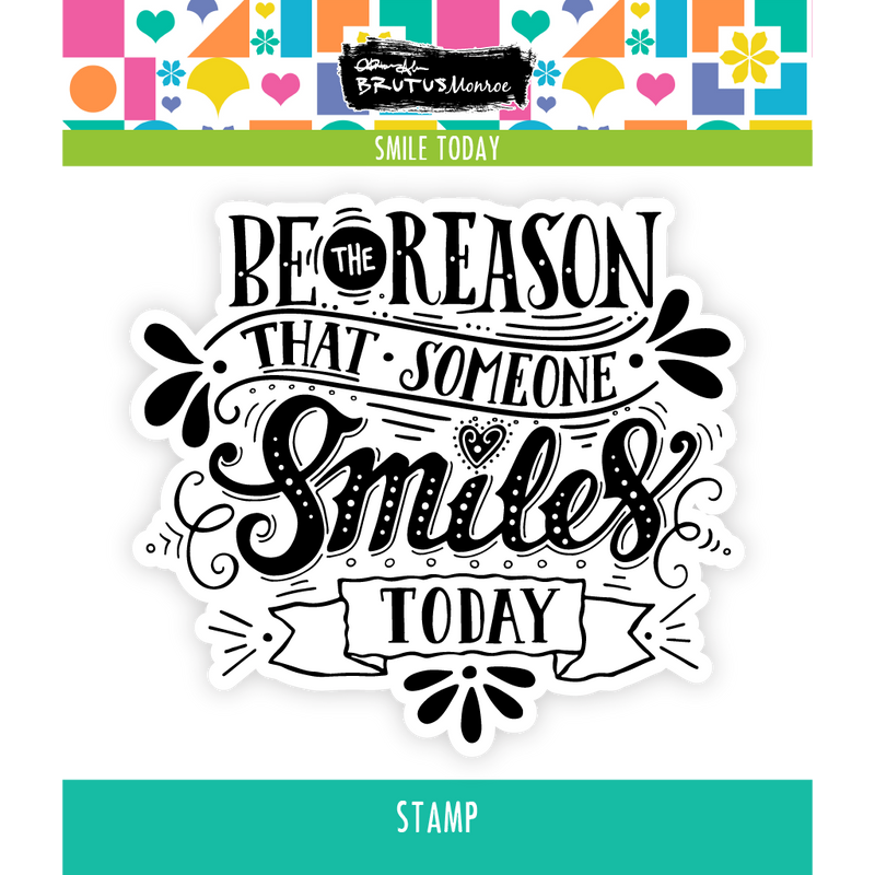 Smile Today | 4x4 Stamp Set