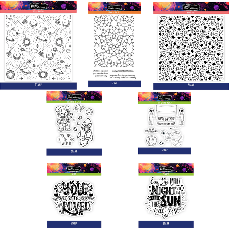 Spaced Out Stamp Bundle