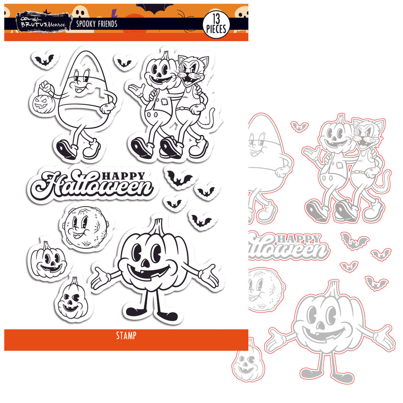 Spooky Friends | Stamp and Coordinating Die