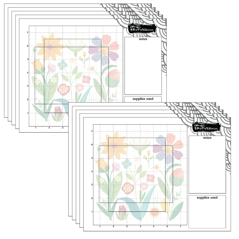 Traveler Stamp Grid Mat | Spring Fling Edition